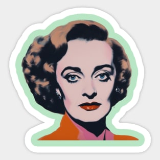 Bette Davis Sticker